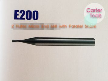 O dobro flutes o micro moinho de extremidade com pata paralela