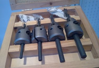 O carboneto do TCT das peças 4PCS da ferramenta de TC-004V derrubou bocados de broca do escareador para a perfuração de madeira