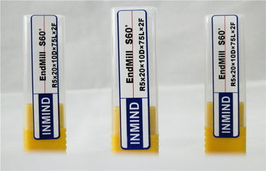 Moinho de extremidade do nariz da bola do CNC de 2 flautas com carboneto contínuo Rod para de aço/de aço inoxidável