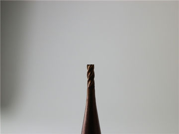 Alta velocidade que mói micro ferramentas de corte da hora C60 da flauta do padrão 2 dos moinhos de extremidade