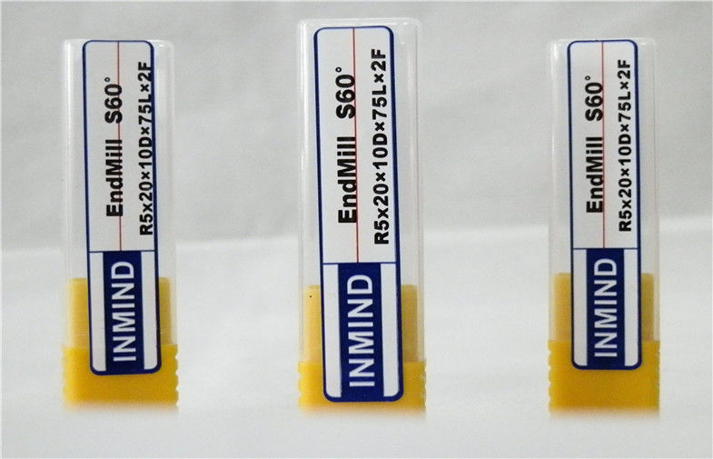 Moinho de extremidade do nariz da bola do CNC de 2 flautas com carboneto contínuo Rod para de aço/de aço inoxidável
